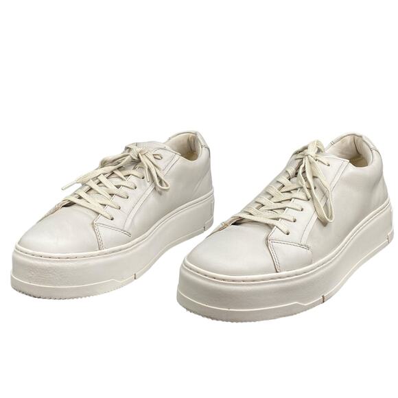 Vagabond Women's Judy Cream Platform Lace Up Sneakers Size US 10 - Picture 6 of 11